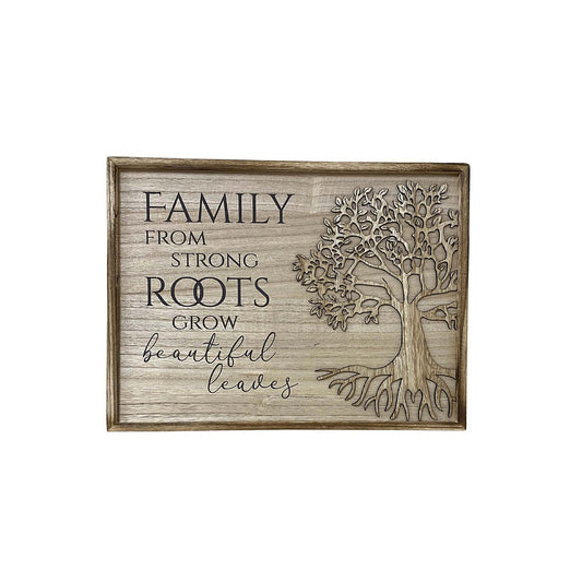 Wooden Tree Of Life Plaque - a Cheeky Plant